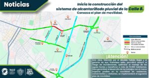 EPZ inicia una de las obras de saneamiento más importantes para la Calle 8.ª y sectores aledaños.